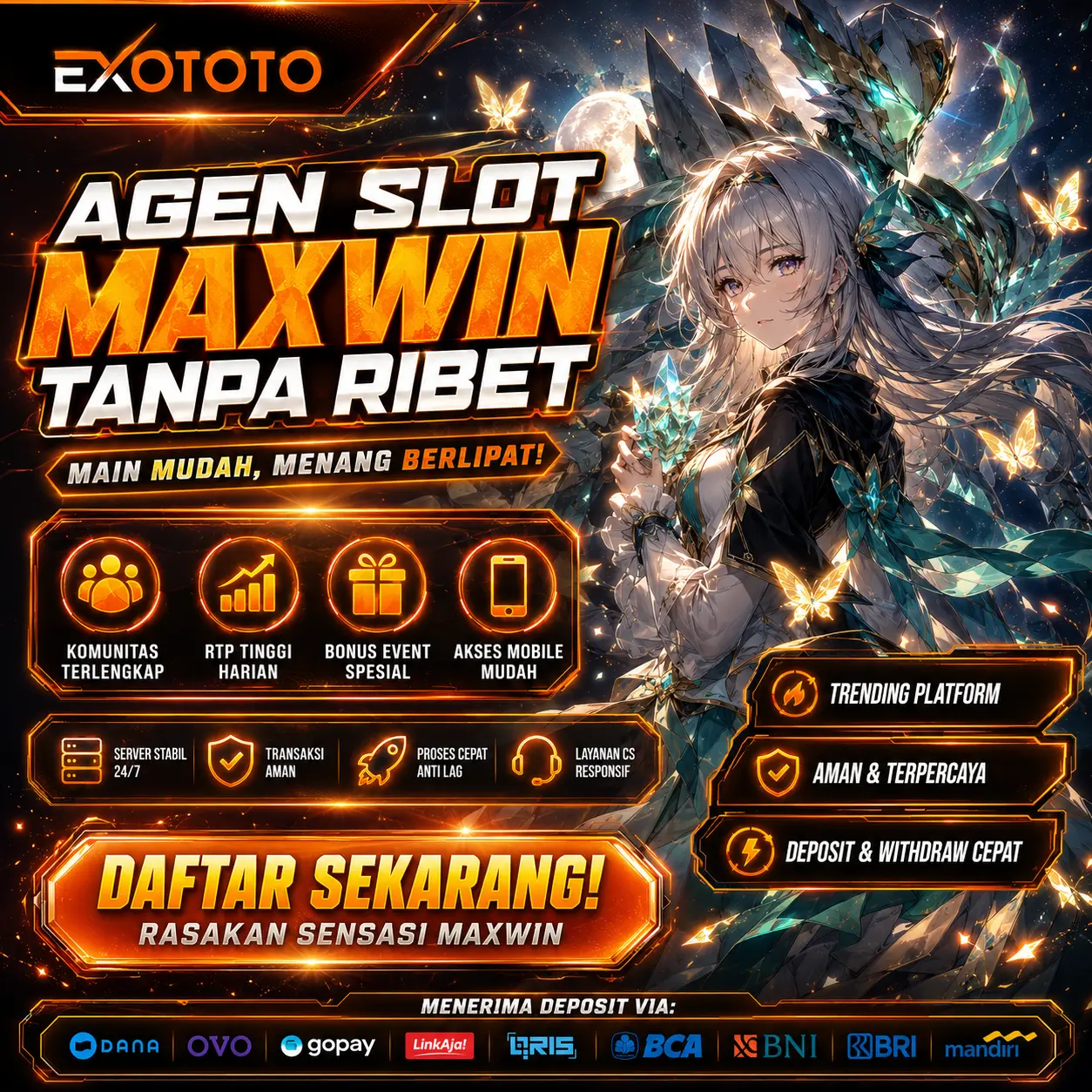 EXOTOTO # Situs Agen Slot Pilihan Link Resmi Gacor Pecah Selayar x1000